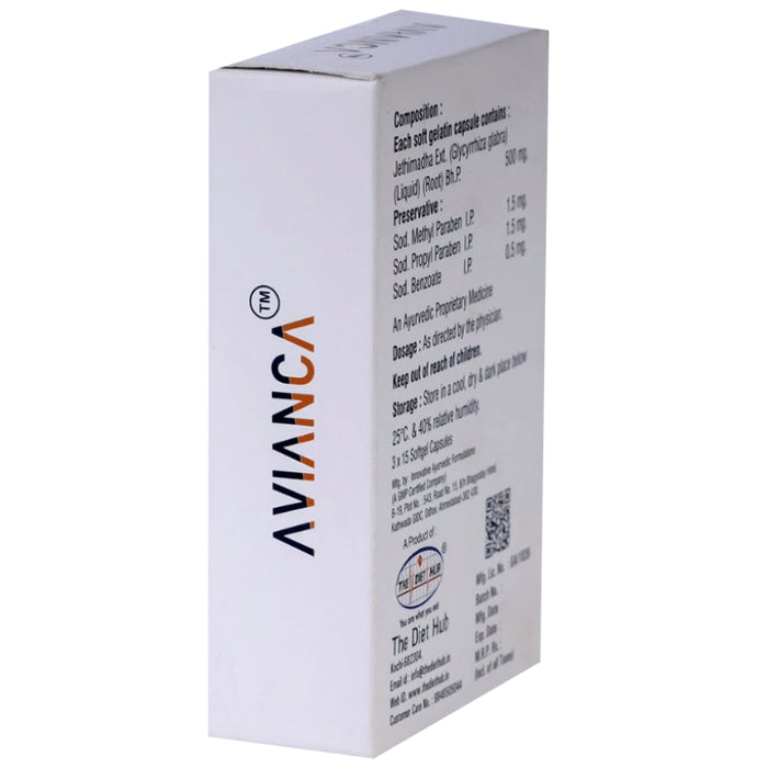 Avianca Jethimadha Extract Soft Gelatin Capsule