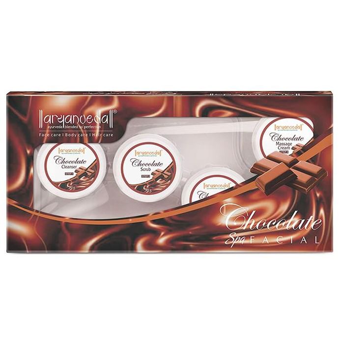 Aryanveda Chocolate Spa Facial Kit - Classic Derma