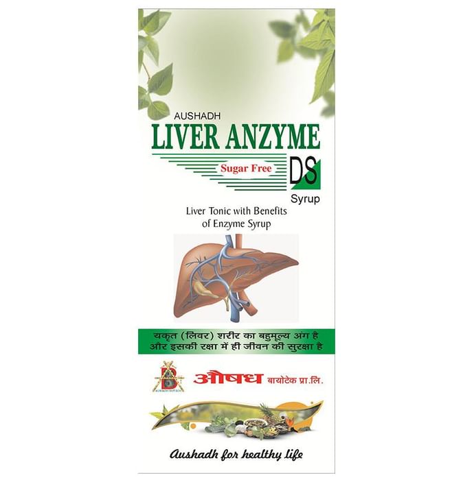 Aushadh Liver Anzyme DS Syrup Sugar Free - Classic Derma