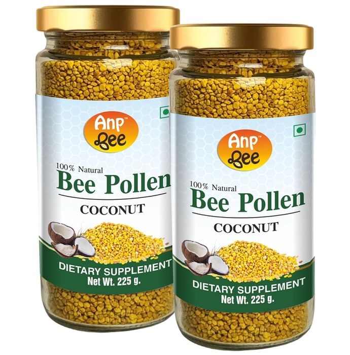 Anp Bee 100% Natural Coconut Bee Pollen (225 gm Each) - Classic Derma