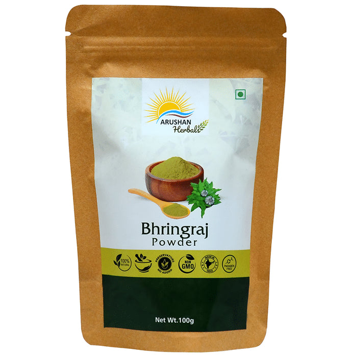 Arushan Herbals Bhringraj Powder - Classic Derma