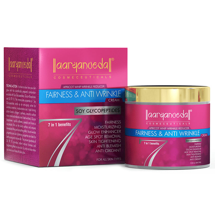 Aryanveda Fairness & Anti Wrinkle Cream - Classic Derma
