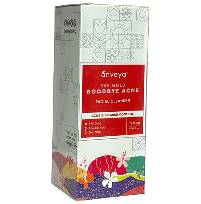 Anveya Goodbye Acne Facial Cleanser - Classic Derma