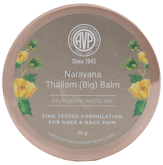 AVP Narayana Thailam Balm for Knee and Back Pain - Classic Derma