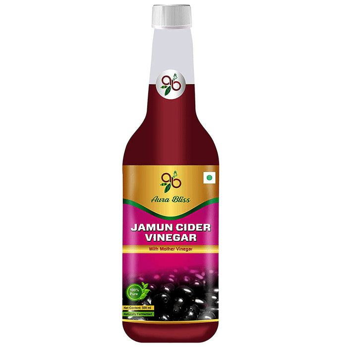 Aura Bliss Jamun Cider Vinegar with Mother Vinegar - Classic Derma