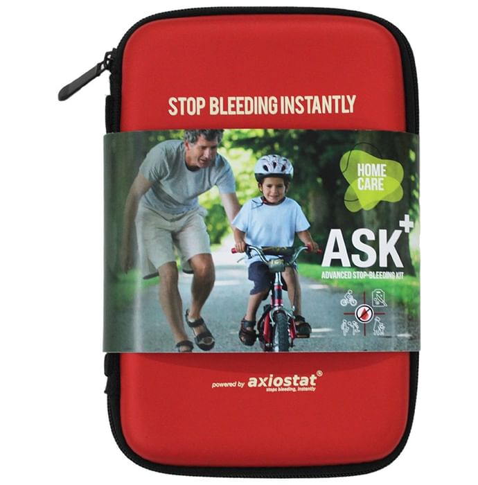 ASK+ Advanced Stop-Bleeding Kit/First Aid Kit/Safety Kit Home Care - Classic Derma