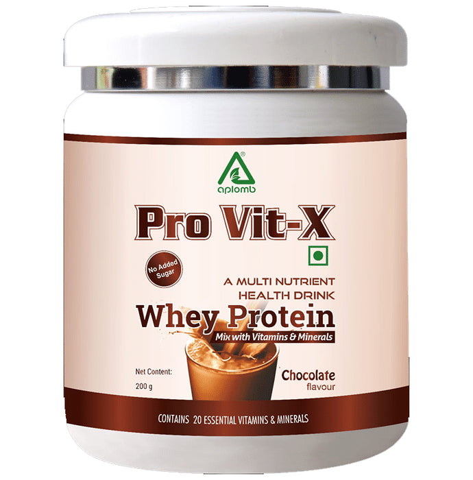 Aplomb Pro Vit-X Whey Protein Powder Chocolate - Classic Derma