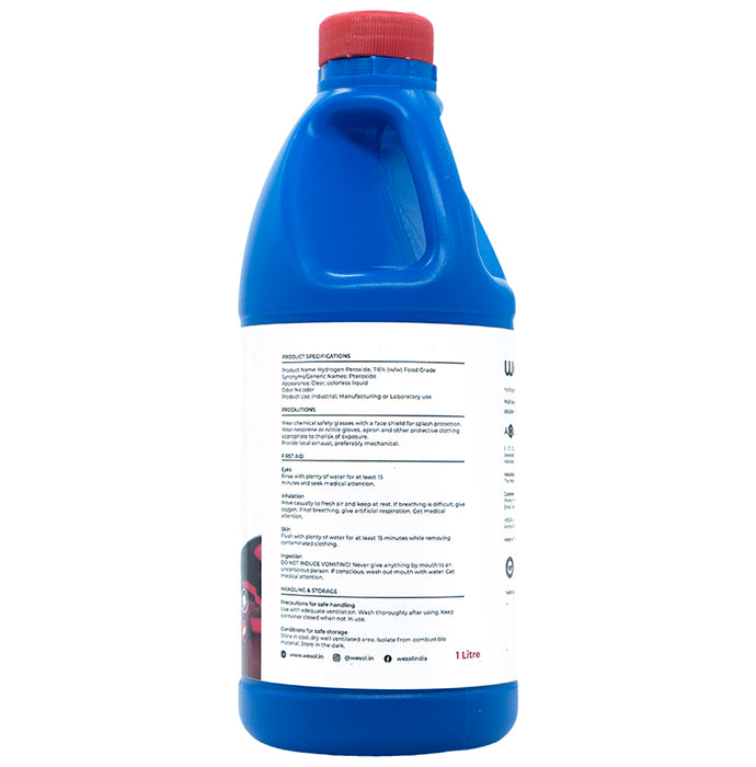 Wesol Food Grade 7% Hydrogen Peroxide Disinfectant Multi Surface Cleaner Liquid