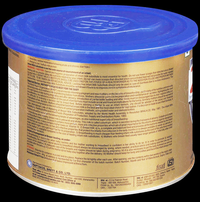 Zerolac Powder with Soy Protein Isolate, Nucleotides & Maltodextrin for Infants | Lactose & Sucrose Free