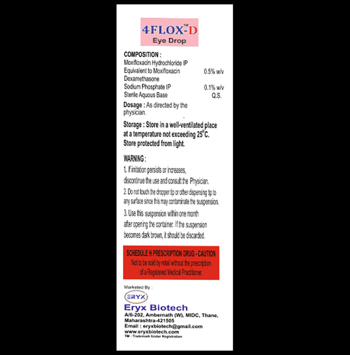 4Flox-D Eye Drop