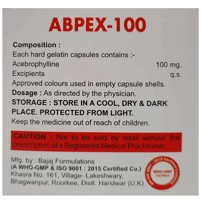 Abpex 100 Capsule