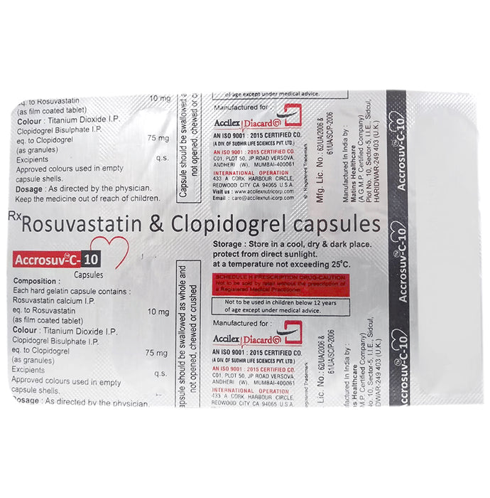 Accrosuv-C 10 Capsule