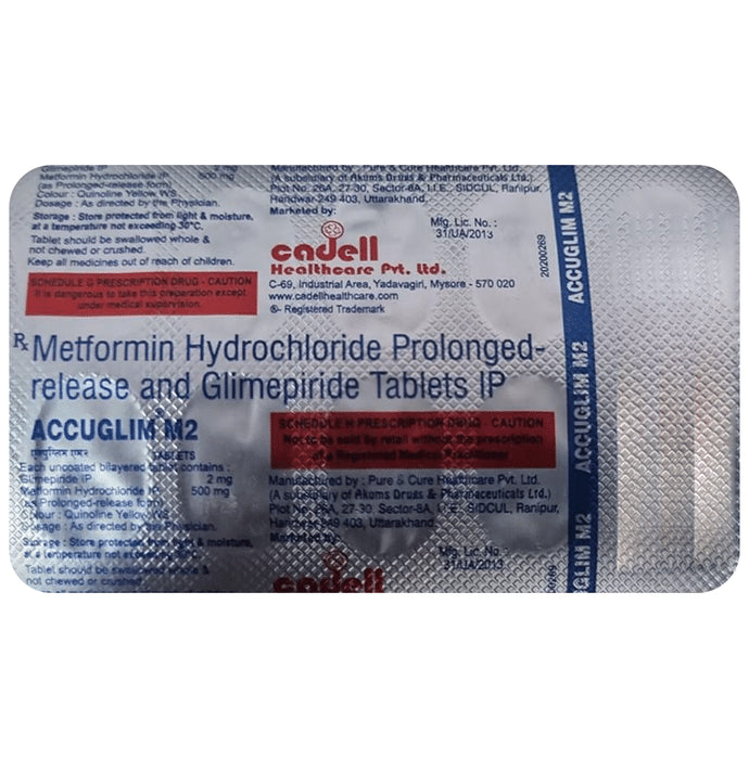 Accuglim M 2 Tablet PR