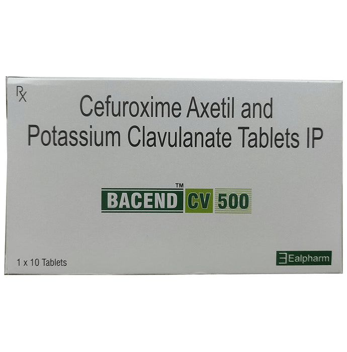 Bacend CV 500 Tablet - Classic Derma