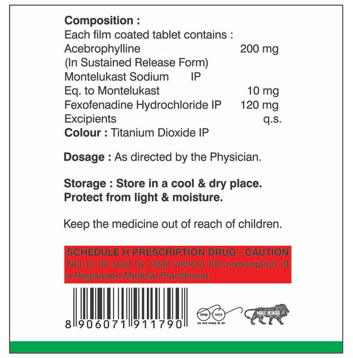 Acethama-FM Tablet SR