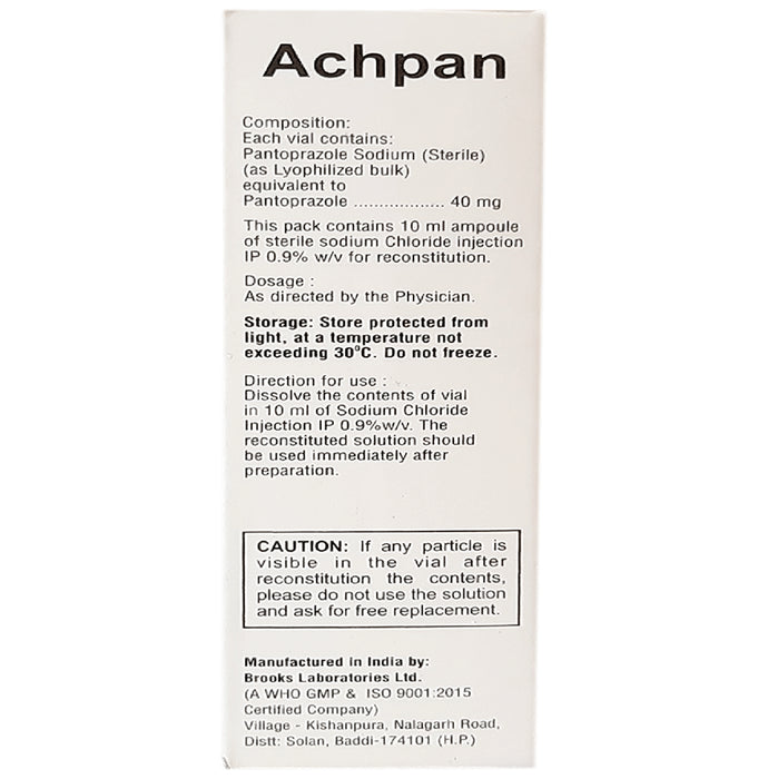 Achpan Injection