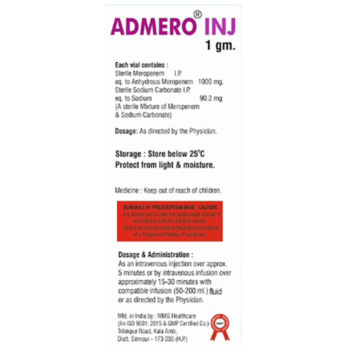 Admero 1gm Injection