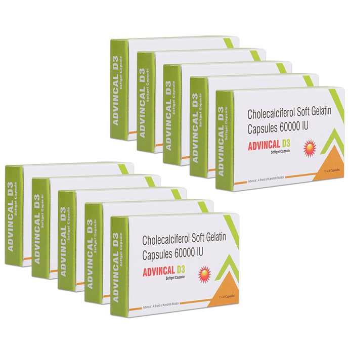 Advincal D3 Softgel Capsule