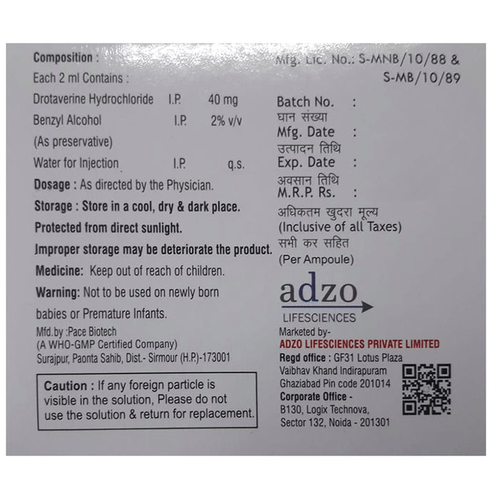 Adzospas 40 Injection