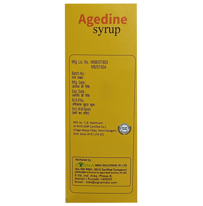 Agedine Syrup