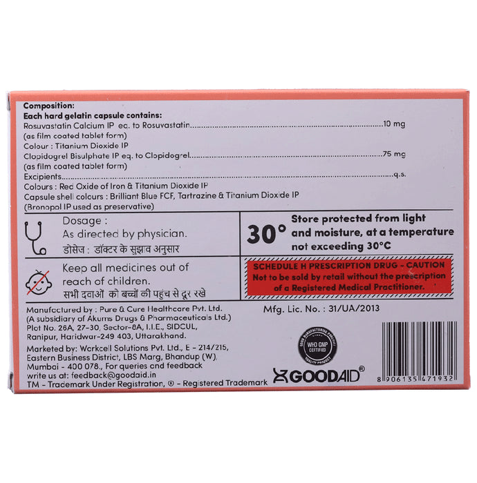 Aidrovastatin CV 10 Capsule