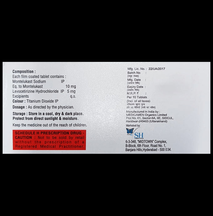 Alday Duo 5mg/10mg Tablet