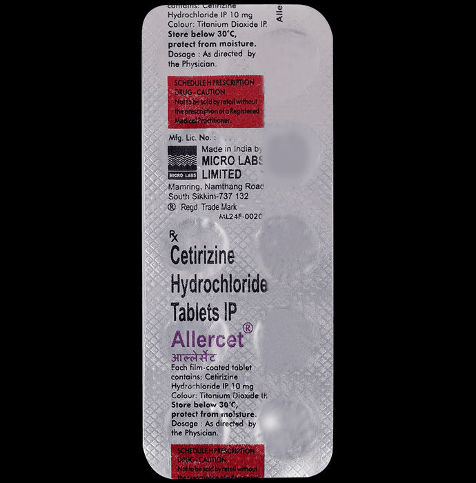 Allercet Tablet