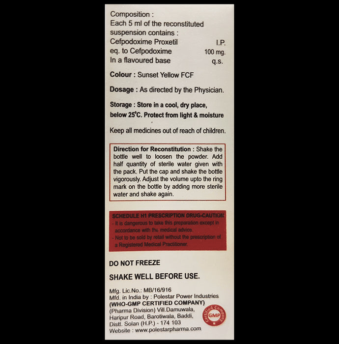 Altopod 100 Dry Syrup