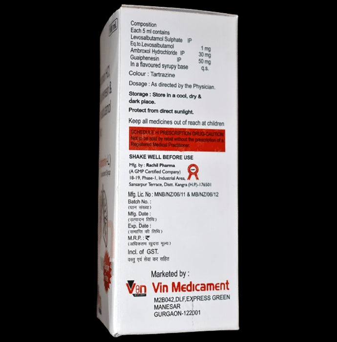 Ambroniv-L Expectorant Syrup Sugar Free