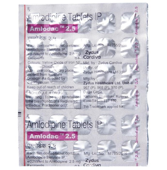 Amlodac 2.5 Tablet