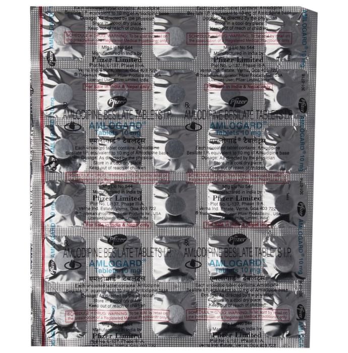 Amlogard 10mg Tablet