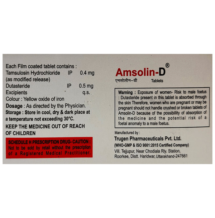 Amsolin-D Tablet MR
