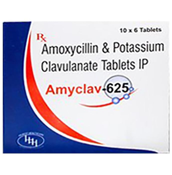Amyclav 625 Tablet - Classic Derma