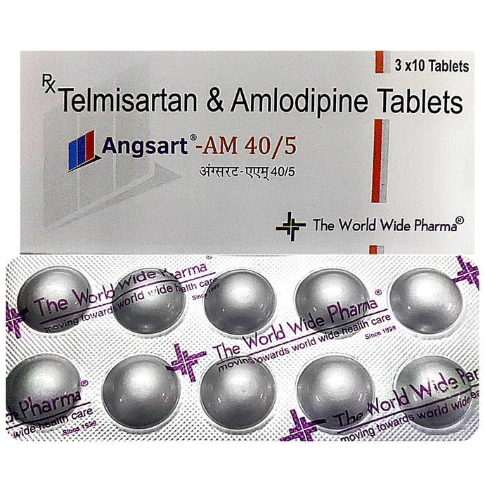 Angsart-AM 40/5 Tablet