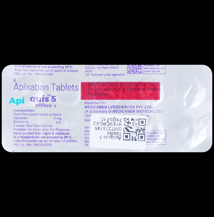 Apiquis 5 Tablet