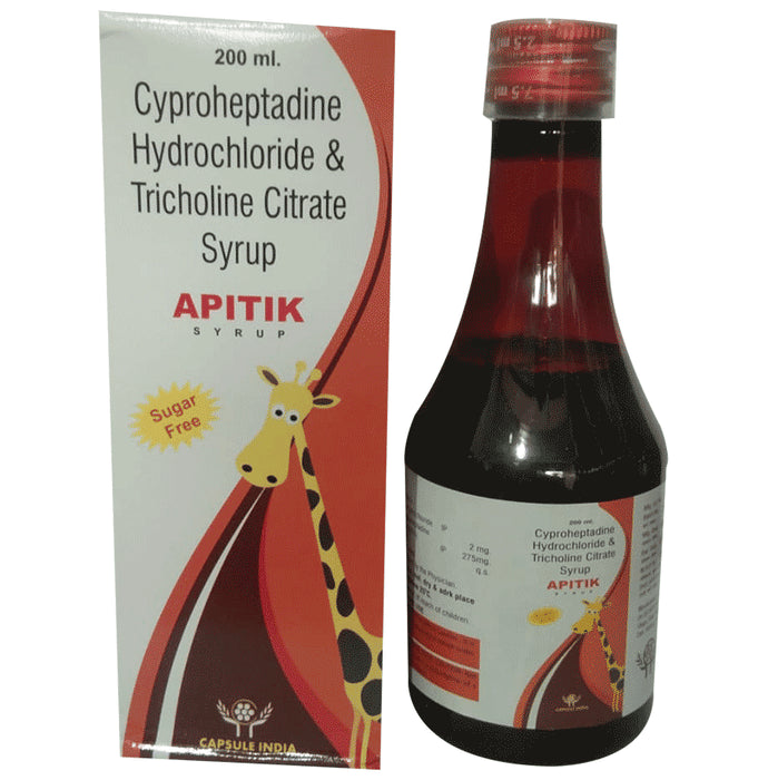 Apitik Syrup Sugar Free
