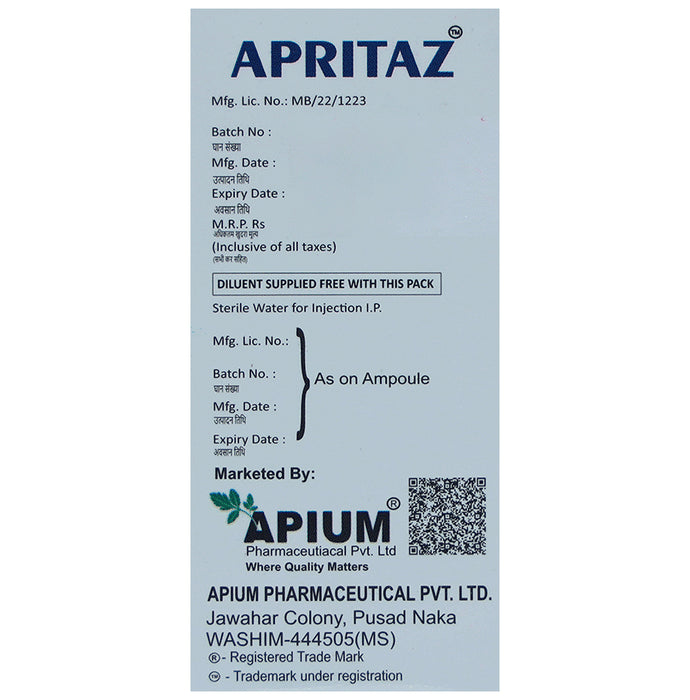 Apritaz 4.5g Injection