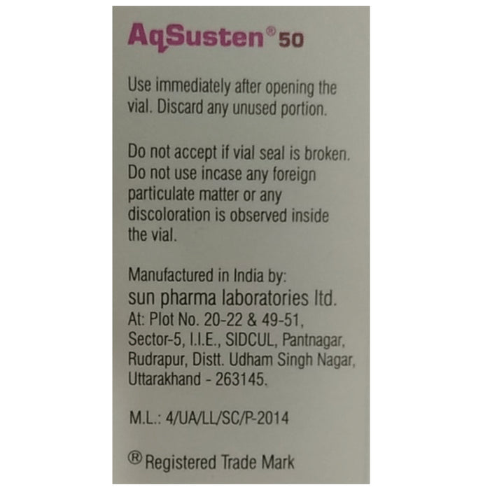 Aqsusten 50 Injection
