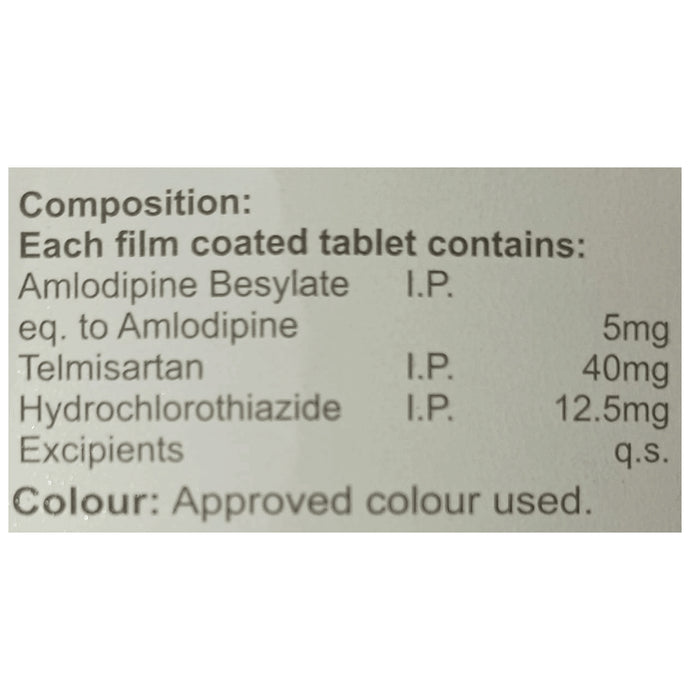 Arbitraz AMH 40mg/5mg/12.5mg Tablet