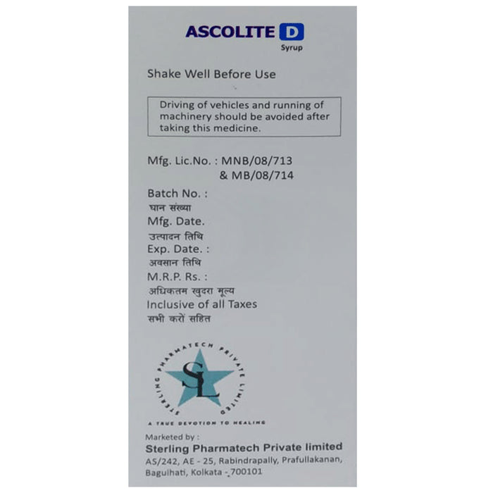 Ascolite D Syrup