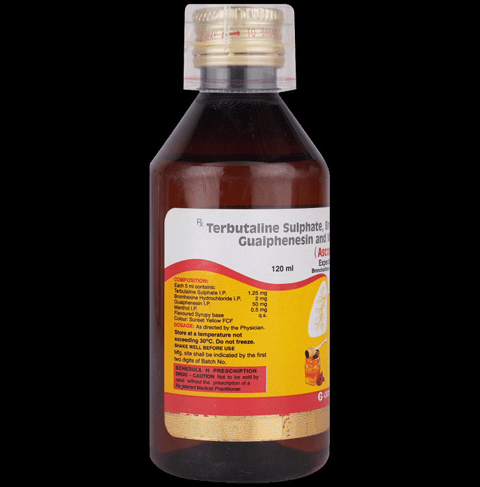 Ascoril Plus Expectorant Honey Rose
