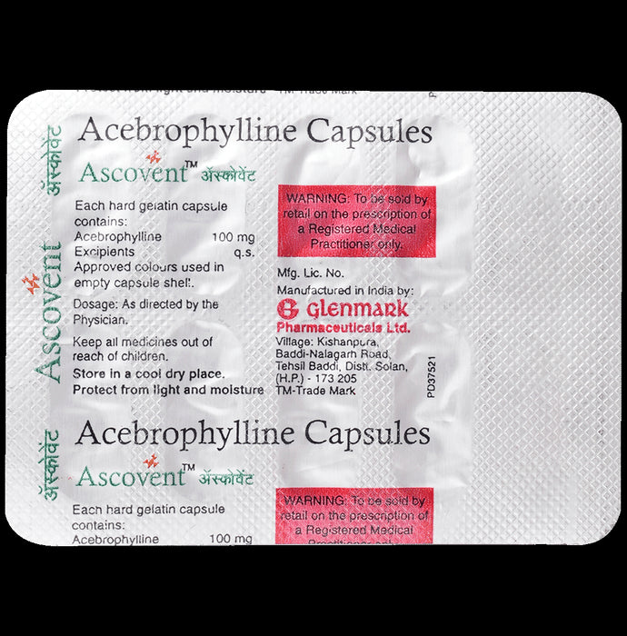 Ascovent 100mg Capsule