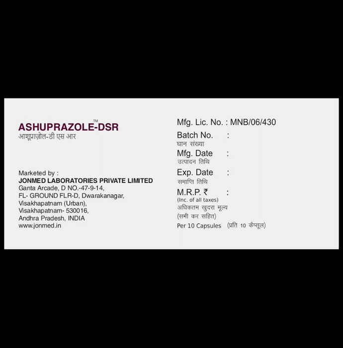 Ashuprazole-DSR Capsule