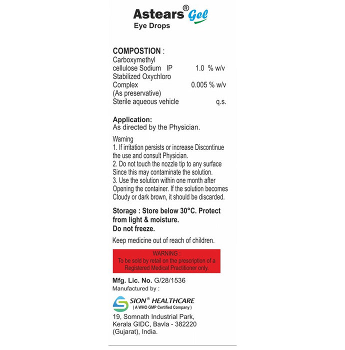 Astears Gel Eye Drop