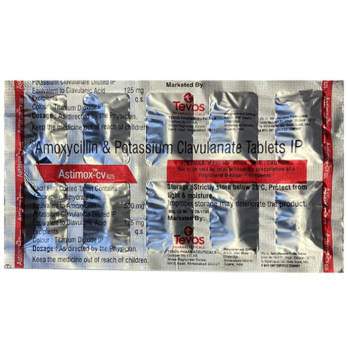 Astimox-CV 625 Tablet