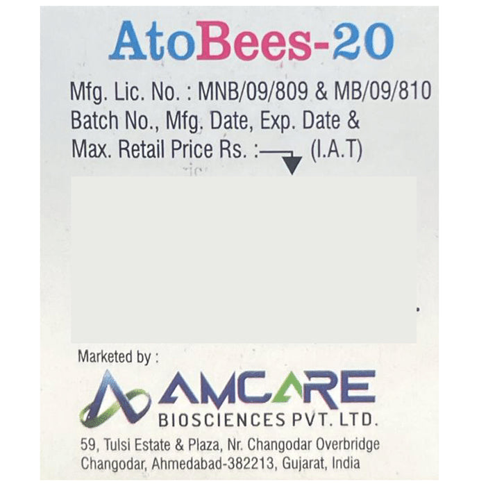 Atobees 20 Tablet
