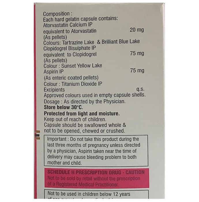 Atorec Gold 20 Capsule