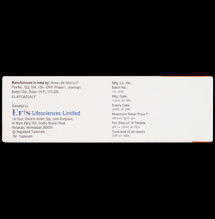 Atorsave EZ 10 Tablet