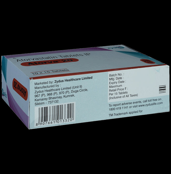 Atorva 20 Tablet