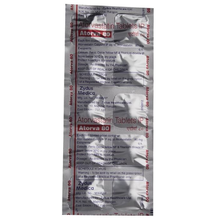 Atorva 80 Tablet